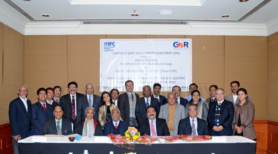 GMR signs joint development accord with IFC for hydropower development in Nepal