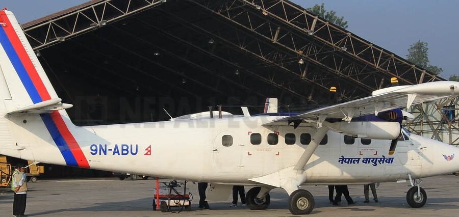 NAC Twin Otter makes emergency landing at TIA, No aircraft for domestic flights, International flight also halted