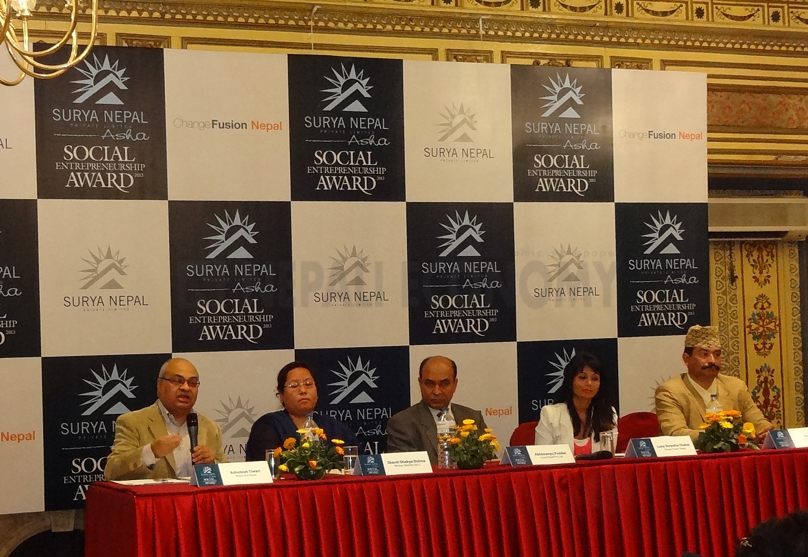 Surya Nepal Asha Social Entrepreneurship Awards 2013 top 10 finalists