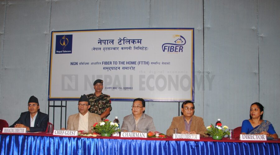Nepal Telecom launches Fiber To The Home service