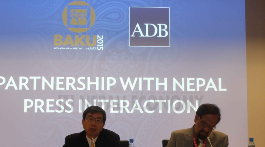 ADB hosts Partnership Forum for Nepal, Mahat presents bleak economic picture