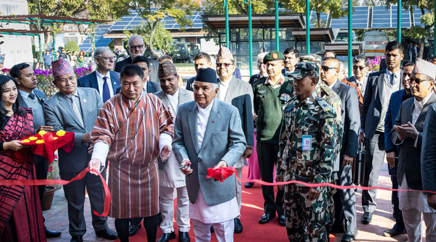 President calls for global cooperation in combating climate change impact on Himalayan region